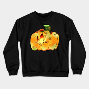 Stoner Pumpkin Crewneck Sweatshirt